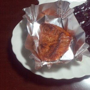 トースターｄｅ❤鮭の味噌マヨ焼き❤